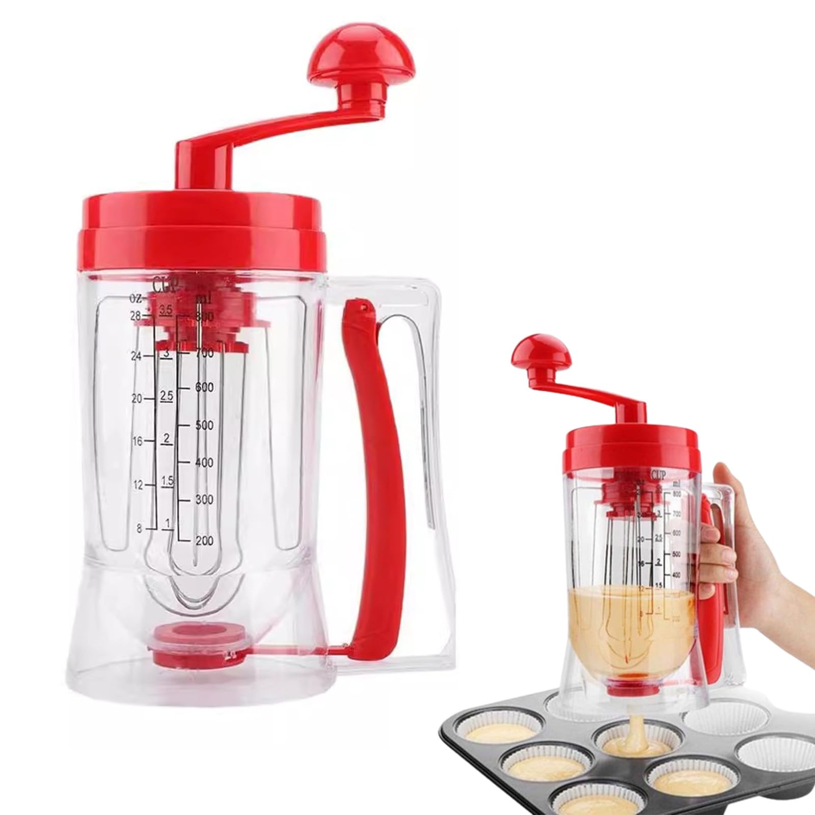 バッターディスペンサー Amazon.co.jp: バッターディスペンサー 粉つぎ器 900ml かき混ぜ器